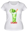 Женская футболка «Enjoy» - Фото 1
