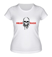 Женская футболка Drum & Bass Dead