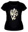 Женская футболка «Noize MC Graffiti Glow» - Фото 1
