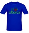 Мужская футболка «I Heart Trance Glow» - Фото 1