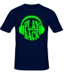 Мужская футболка «Playback Glow» - Фото 1