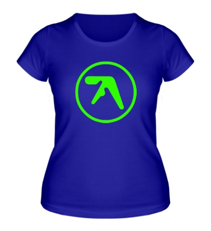 Женская футболка «Aphex Twin Glow»