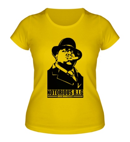 Женская футболка «Notorious BIG»