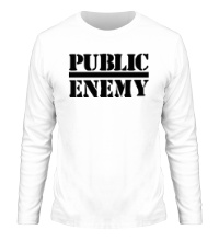 Мужской лонгслив Public Enemy Logo