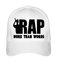 Бейсболка Rap More Than Words