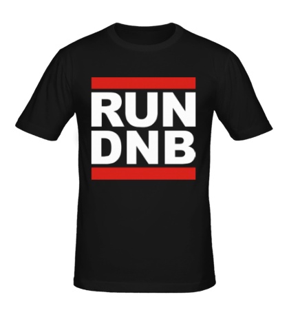 Мужская футболка «Run dnb»