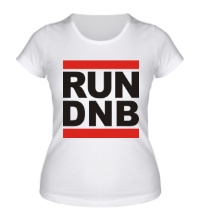 Женская футболка Run dnb