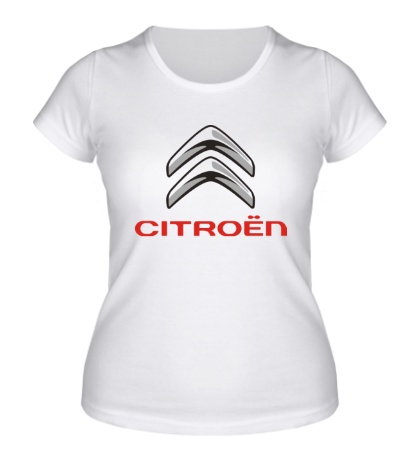 Женская футболка «Citroen»