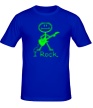 Мужская футболка «I Rock Glow» - Фото 1