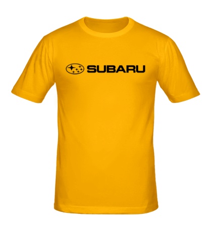 Мужская футболка «Subaru Line»