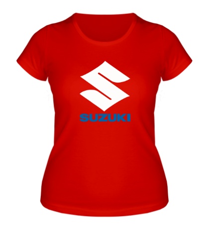 Женская футболка «Suzuki»