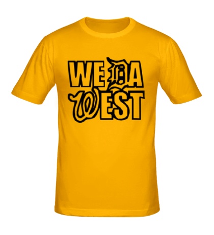 Мужская футболка «We Da WEST»