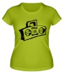Женская футболка «Магнитофон» - Фото 1