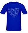 Мужская футболка «Музыкальное сердце» - Фото 1