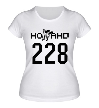 Женская футболка «Ноггано 228»