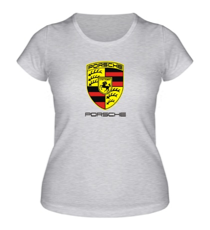 Женская футболка «Porsche»