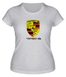 Женская футболка «Porsche» - Фото 1