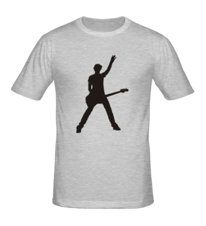 Мужская футболка «Чувак с гитарой»