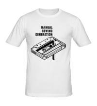 Мужская футболка Manual Rewind Generation