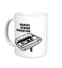 Керамическая кружка Manual Rewind Generation