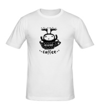 Мужская футболка Moar Coffee