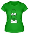 Женская футболка «Гомер Симпсон» - Фото 1