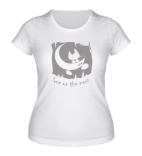 Женская футболка Cat of the Moon