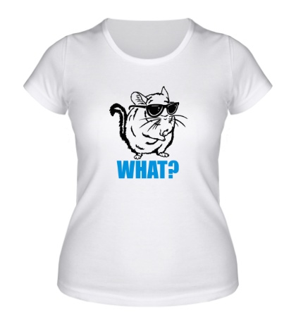 Женская футболка «What Cat»