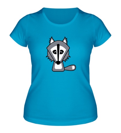 Женская футболка «Маленький волчонок»