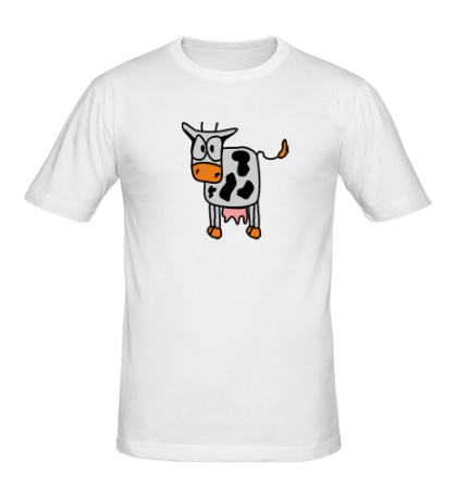 Мужская футболка «Корова»