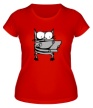 Женская футболка «Коте УПЧК» - Фото 1
