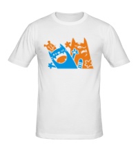 Мужская футболка Веселые коты