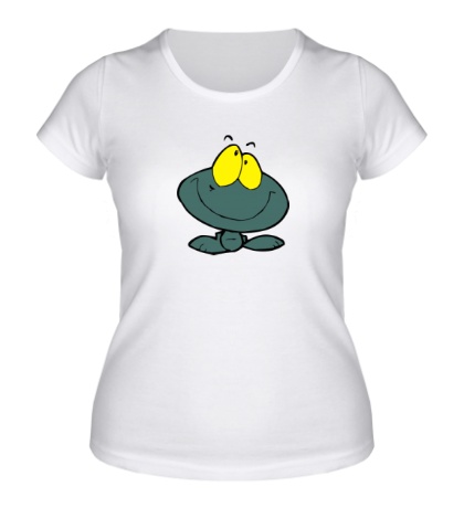 Женская футболка «Милый лягушонок»
