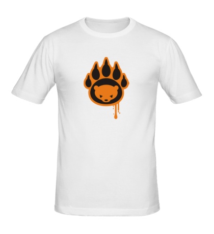 Мужская футболка «Медвежья лапа»