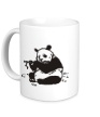 Керамическая кружка «Панда-музыкант» - Фото 1