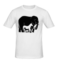 Мужская футболка Большой слон