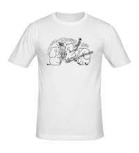 Мужская футболка Оркестр слонов
