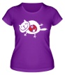 Женская футболка «Сытый кот» - Фото 1