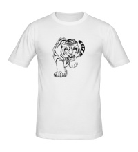 Мужская футболка Angry Tiger
