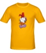 Мужская футболка «Дейзи Дак с бантиком» - Фото 1
