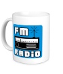 Керамическая кружка «FM radio» - Фото 1