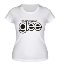 Женская футболка Glee