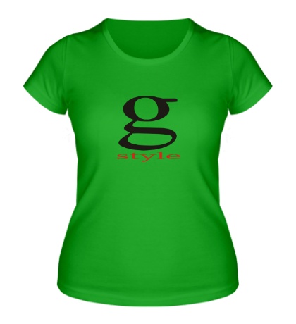 Женская футболка «G-style»
