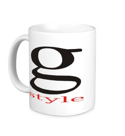 Керамическая кружка «G-style»