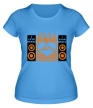 Женская футболка «I love music» - Фото 1