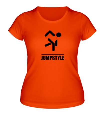 Женская футболка «Jumpstyle»