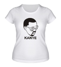 Женская футболка Kanye