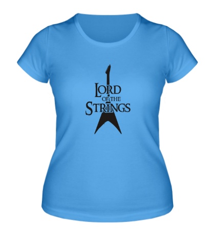 Женская футболка Lord of the Strings