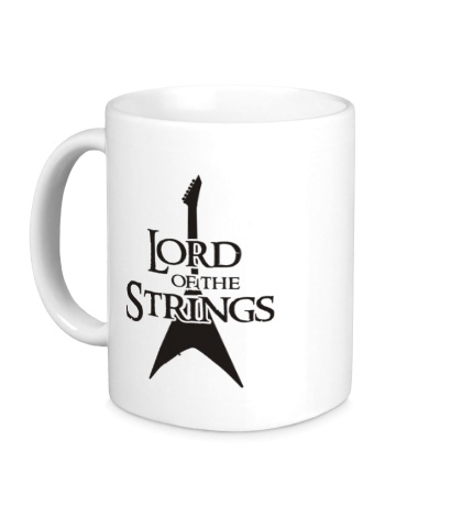 Керамическая кружка «Lord of the Strings»
