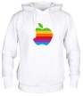 Толстовка с капюшоном «Apple Logo 1980s» - Фото 1